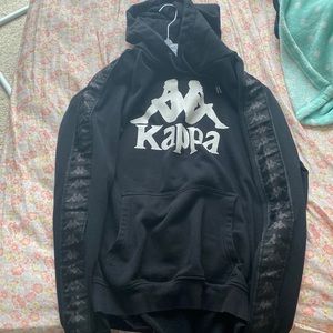 Black Kappa hoodie size XL